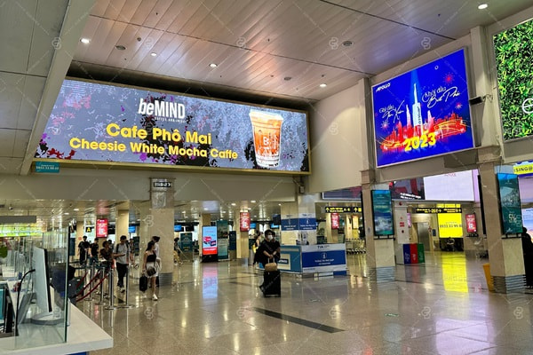 quảng cáo led sân bay