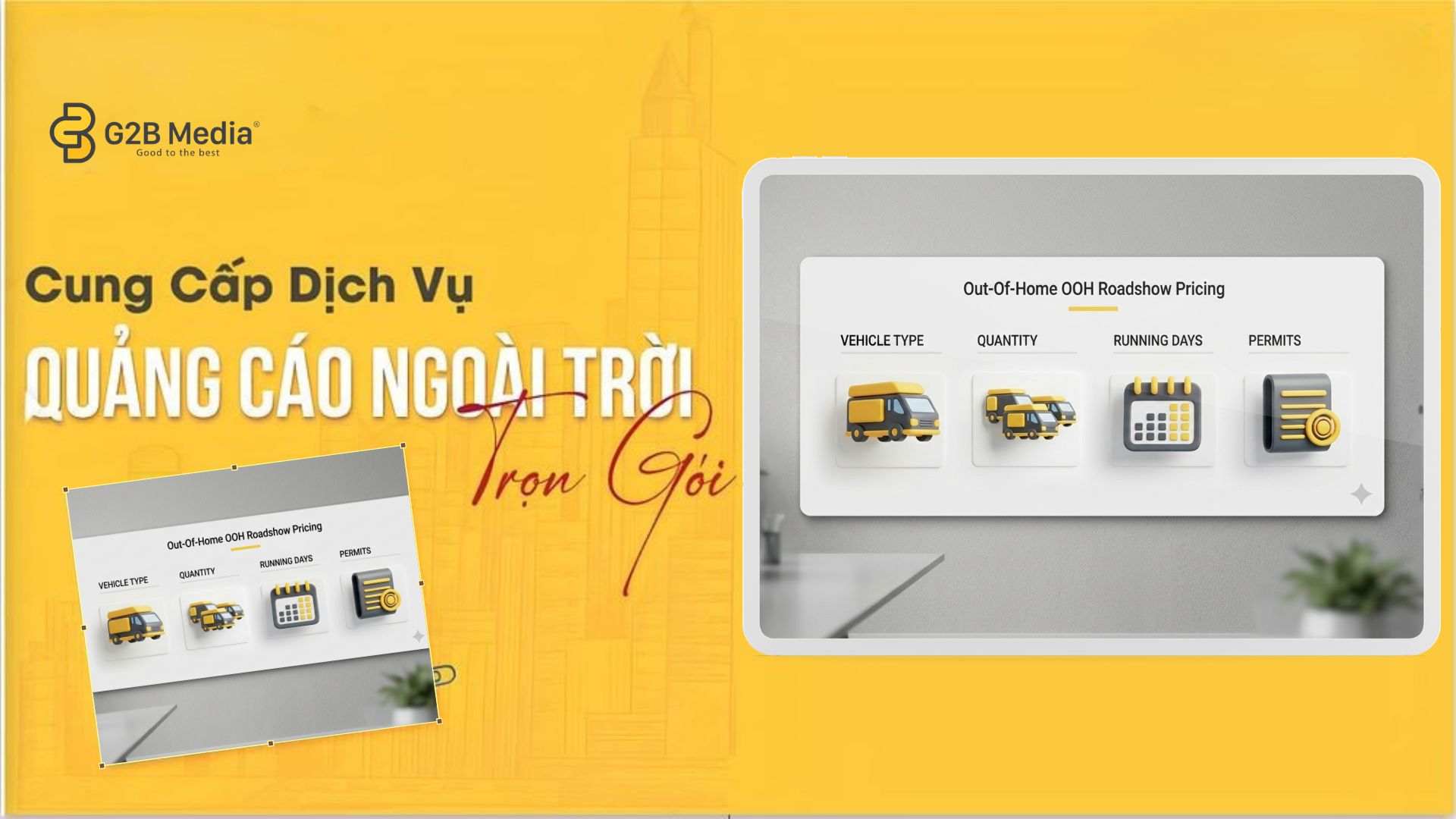 Báo giá chạy roadshow quảng cáo ngoài trời năm 2026