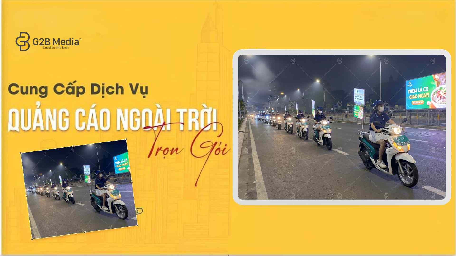 Hình ảnh tổ chức led roadshow xe máy điện chuyên nghiệp