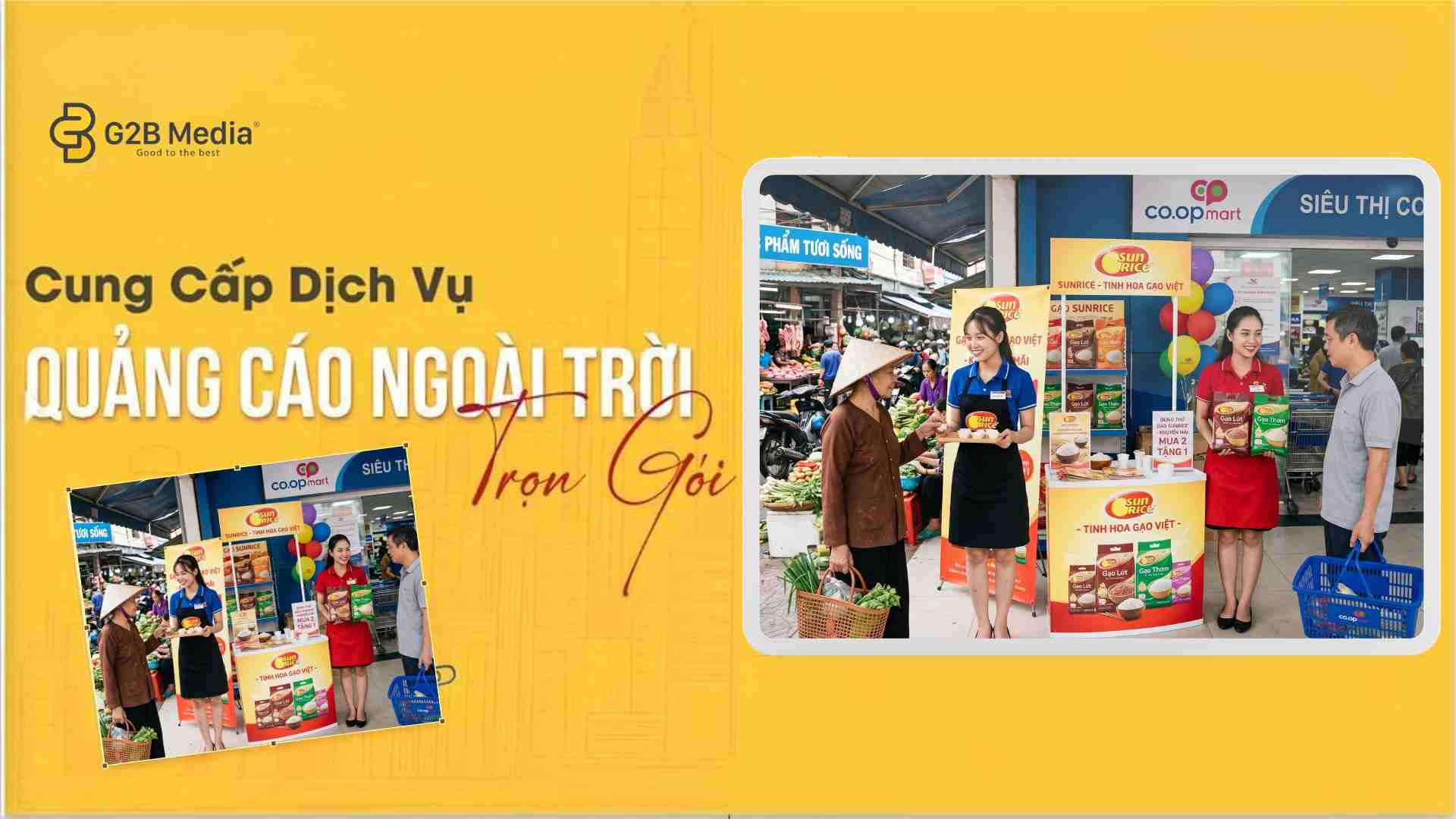 Làm PG sự kiện tại siêu thị
