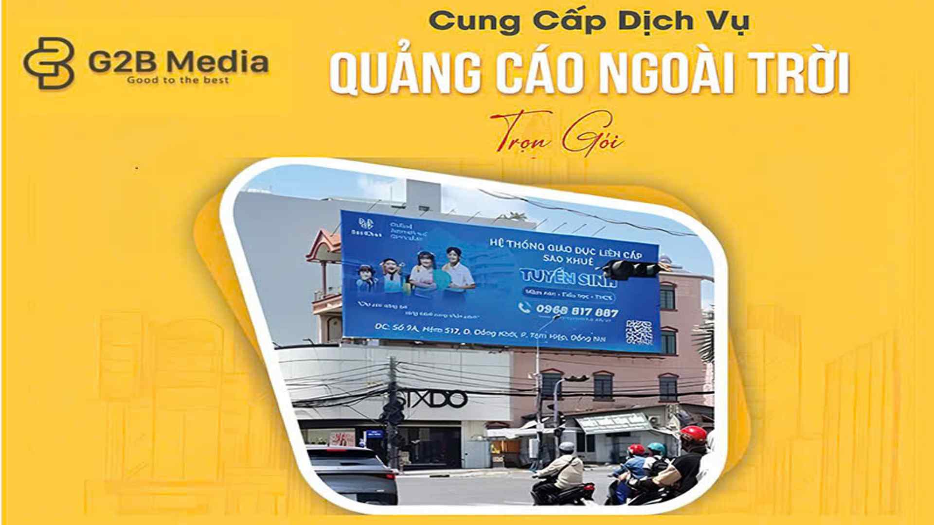 Biển quảng cáo ngoài trời đẹp