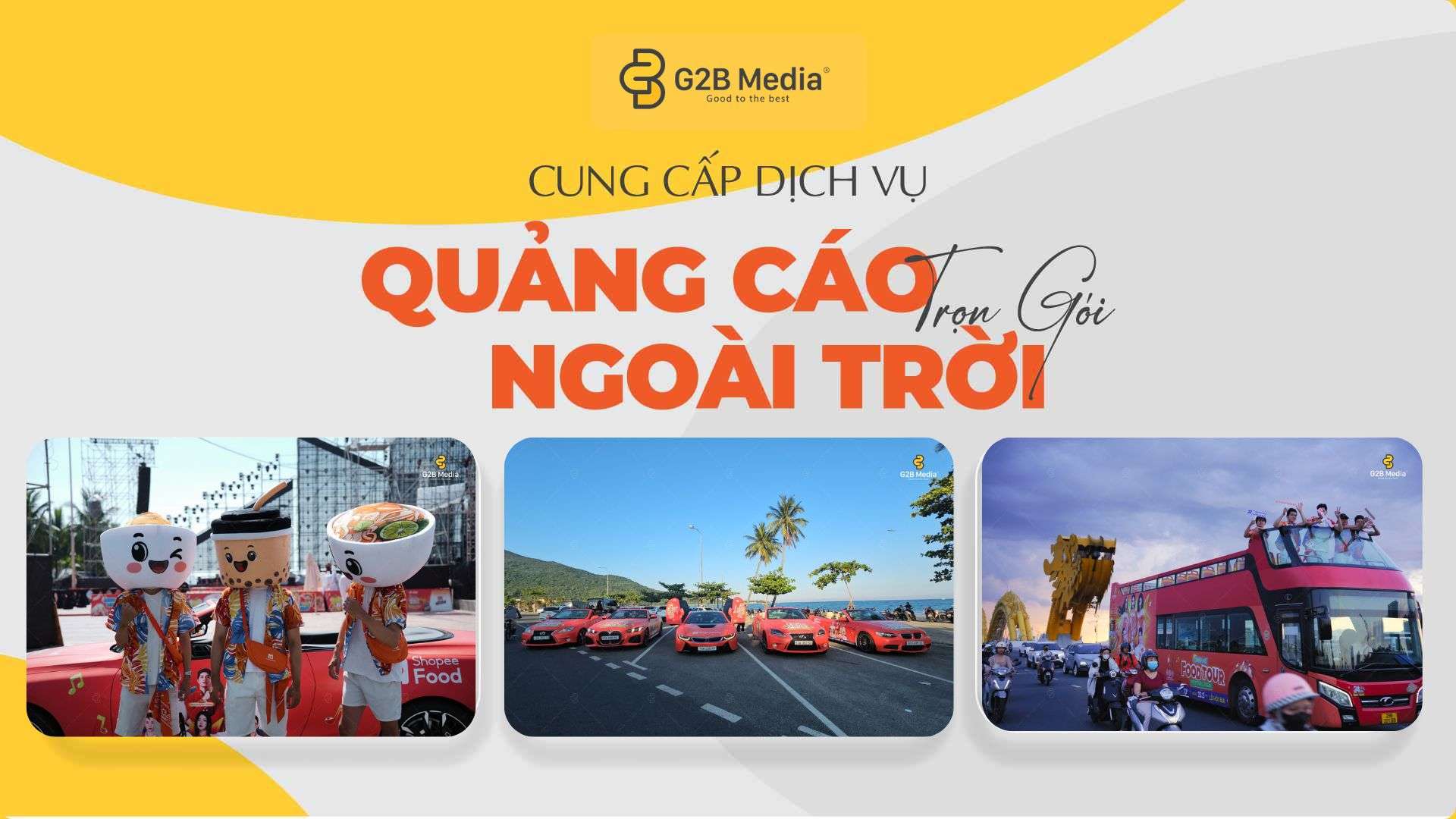Tổng quan Chiến dịch Roadshow ShopeeFood Food Tour 2026 do G2B Media thực hiện