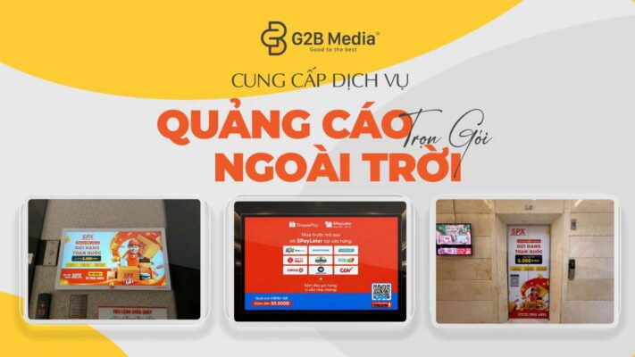 Biển quảng cáo thang máy kỹ thuật số hiển thị sắc nét trong cabin