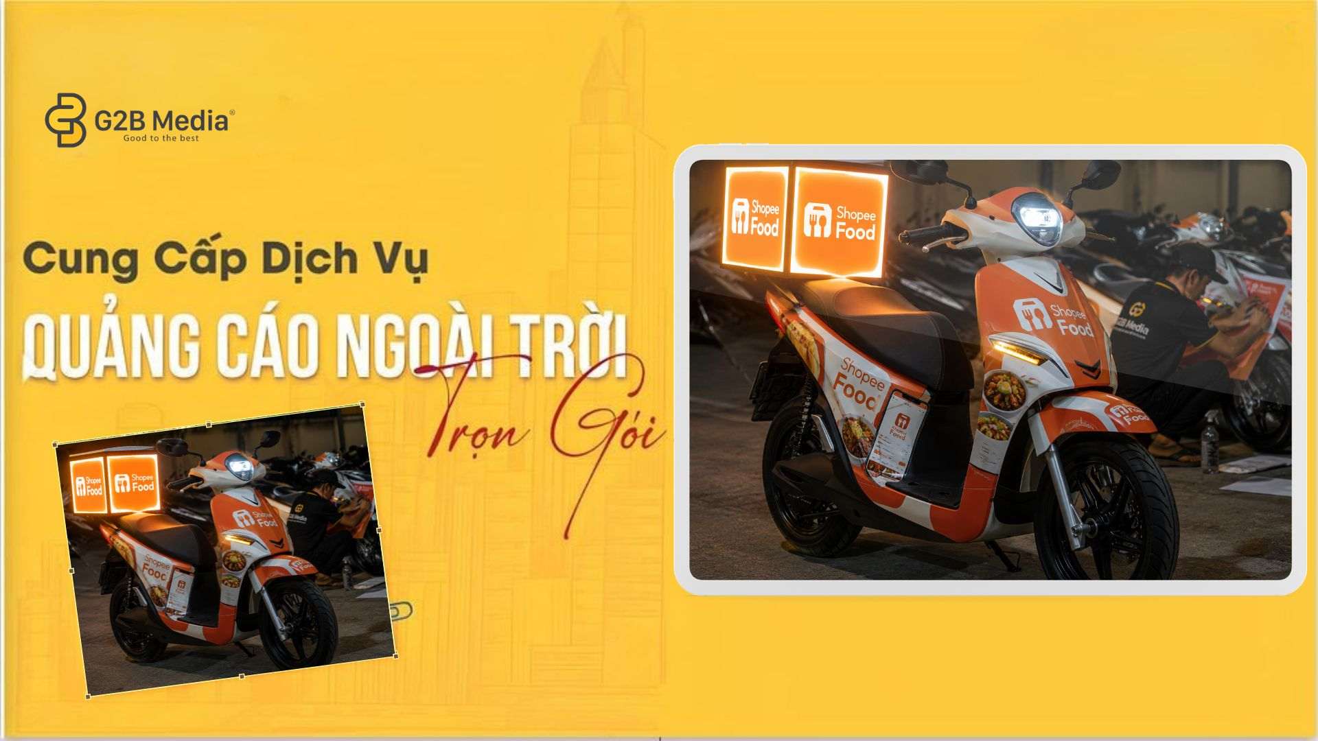 Các dạng xe máy chạy roadshow thân thiện với môi trường.