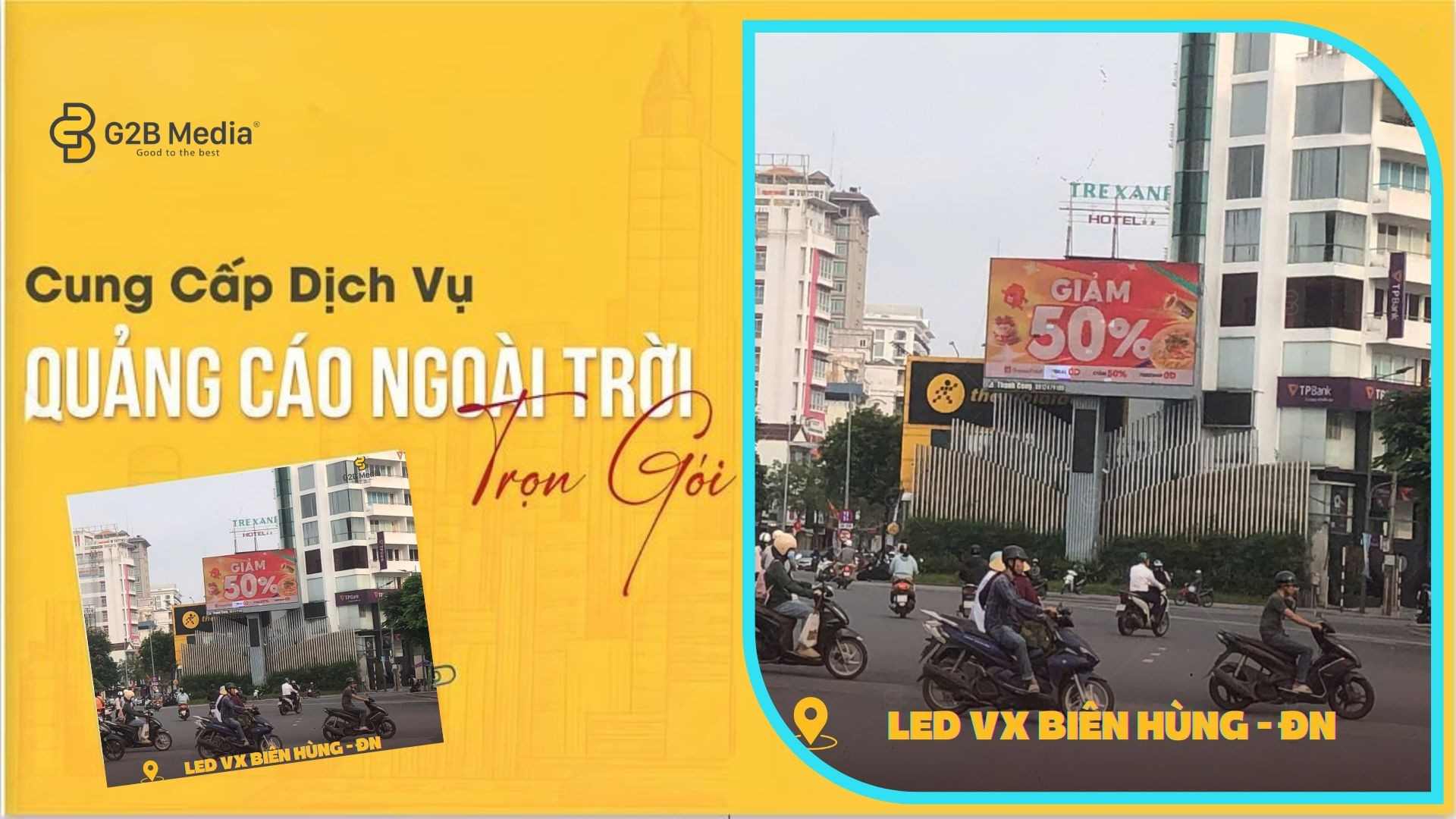 Đo lường lưu lượng giao thông tại vòng xoay Biên Hùng, Đồng Nai chứng minh hiệu quả quảng cáo OOH màn hình LED