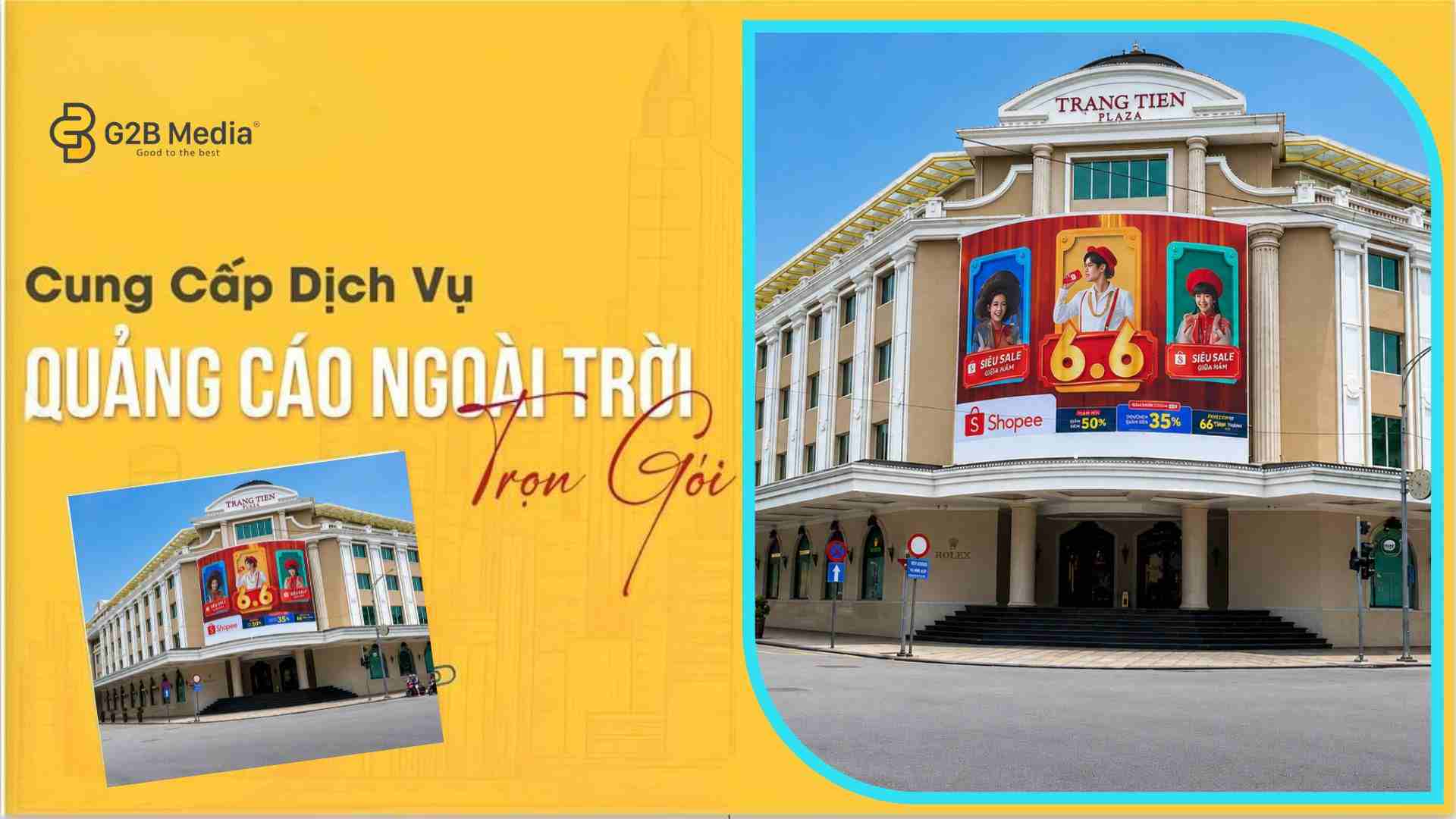 Dự án DOOH Shopee Tràng Tiền Plaza giúp tăng nhận diện thương hiệu