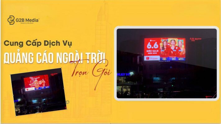 Màn hình LED 22 Đông Cát ban ngày rực rỡ