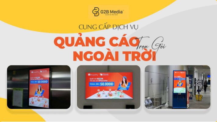 Hình ảnh thực tế ghi nhận hiệu quả hiển thị sắc nét của Chiến dịch quảng cáo LCD thang máy, ga Metro: ShopeePay cùng G2B Media