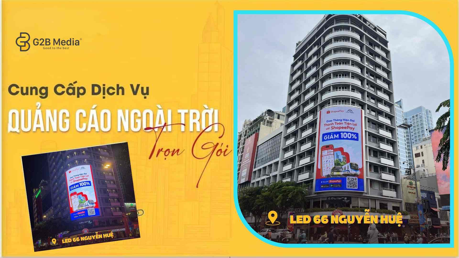 Hiệu Ứng Lan Tỏa Từ Chiến Dịch OOH ShopeePay Cùng G2B Media