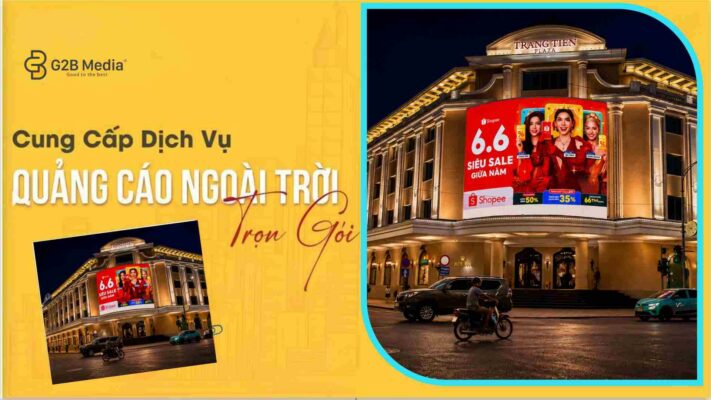 Vị trí màn hình LED quảng cáo đẹp nhất quanh phố đi bộ Hồ Gươm