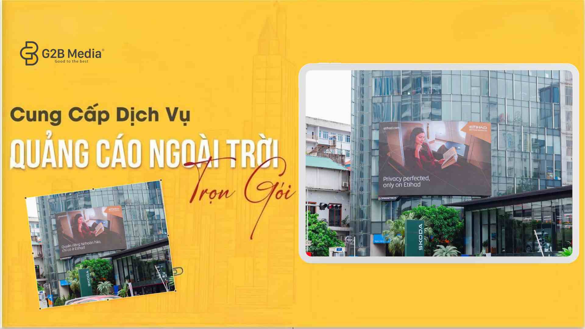 Màn hình LED TID Center Liễu Giai đón trọn luồng giao thông