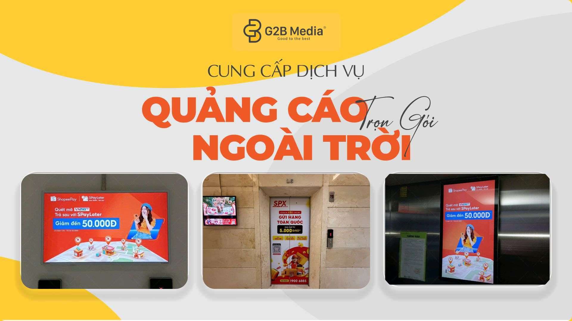 Các loại hình quảng cáo trong thang máy phổ biến