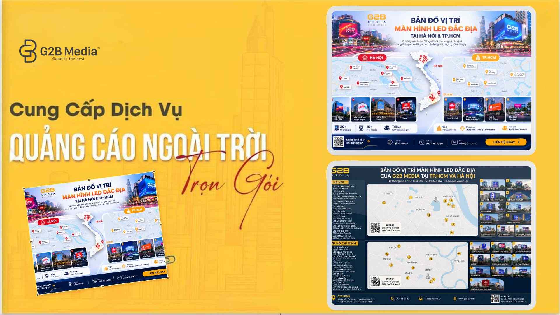 Vị trí quảng cáo đắc địa với lưu lượng giao thông cao tại cửa ngõ đô thị
