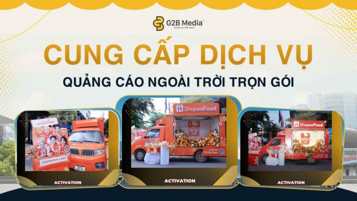 Chiến dịch Activation G2B x ShopeeFood 8.3 Mời Người Đẹp
