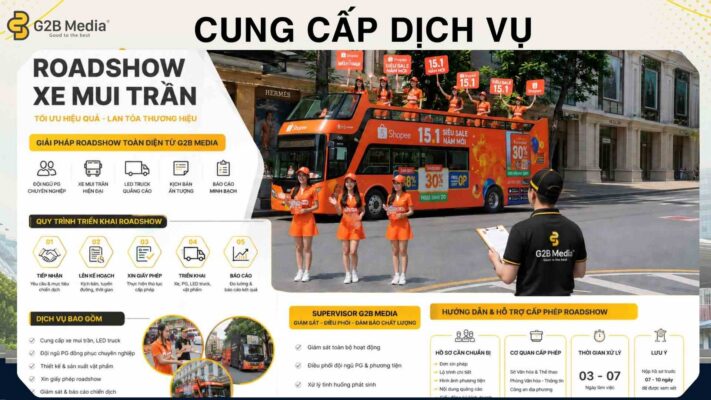 Hướng dẫn tổ chức sự kiện và cấp phép roadshow