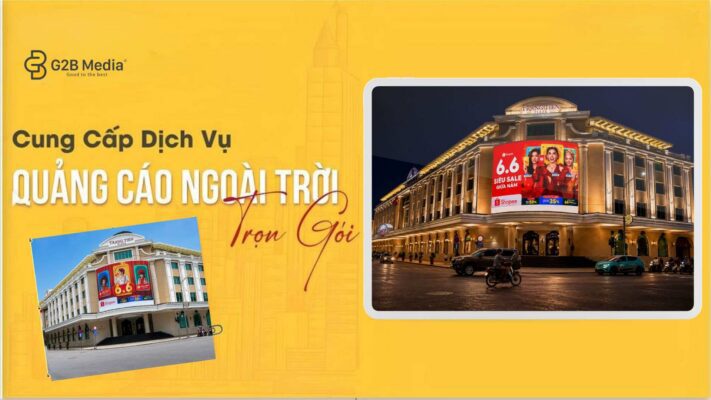 Kinh nghiệm chọn mua màn hình LED quảng cáo ngoài trời G2B