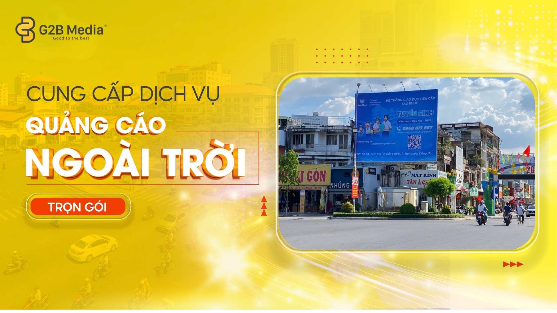 Pano ốp tường quảng cáo ngoài trời là gì