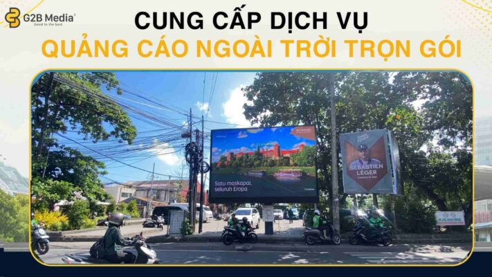 Quảng Cáo LED Pantai Berawa Bali Etihad ban ngày