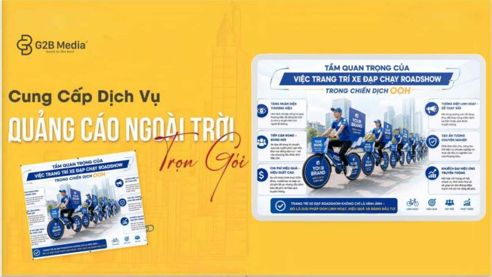 Tầm quan trọng của việc trang trí xe đạp chạy roadshow trong chiến dịch OOH