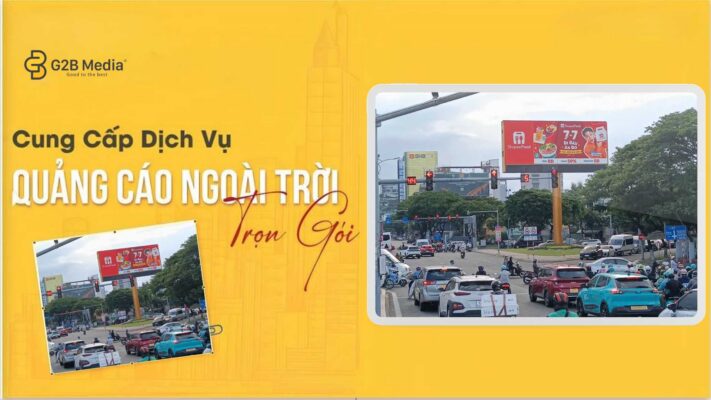 Chiến dịch ShopeeFood 7.7 Đi Đâu Ăn Đó Tại Bảng LED G2B Media Đà Nẵng