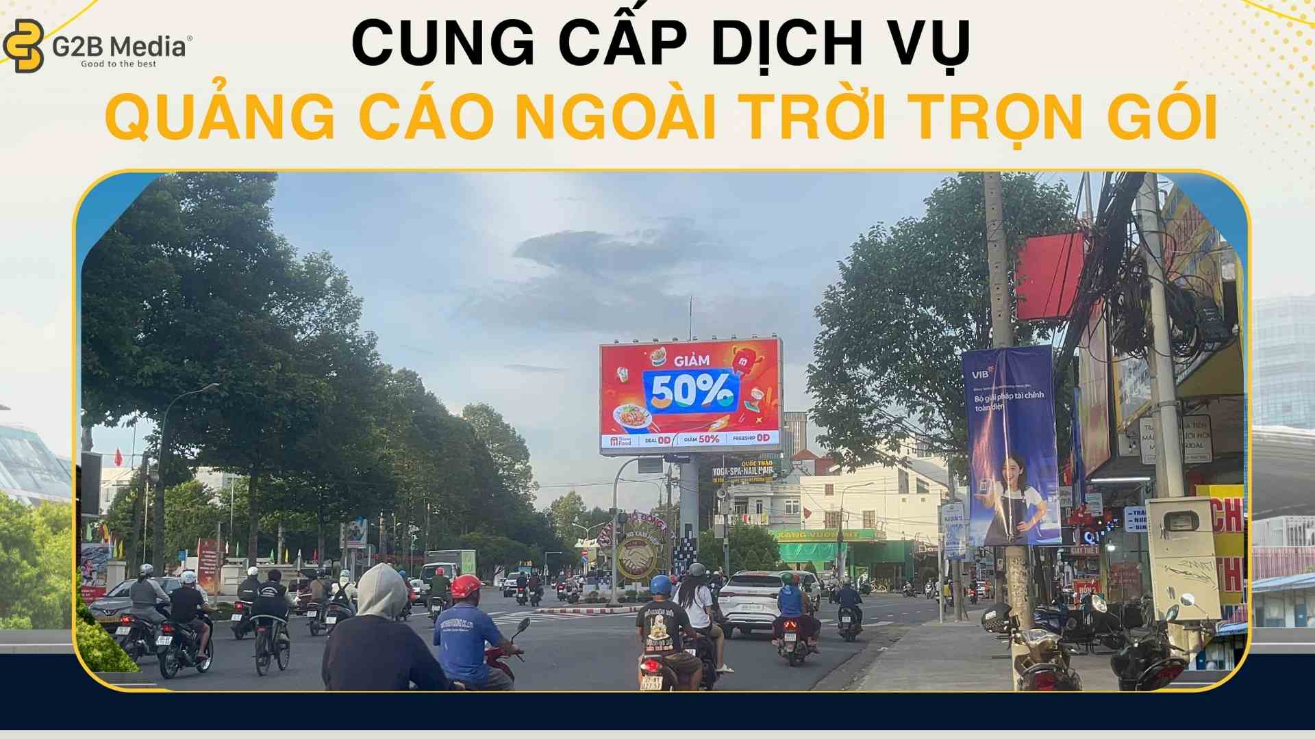 Chiến dịch ShopeeFood 7.7.2026 Đi Đâu Ăn Đó tại bảng LED Mũi Tàu Đồng Nai.