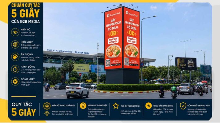 Thiết kế biển quảng cáo ngoài trời.