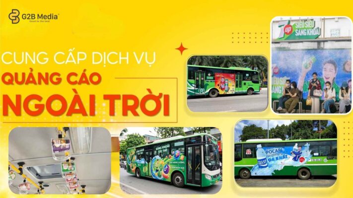 Các hình thức quảng cáo xe bus phổ biến và hiệu quả nhất.