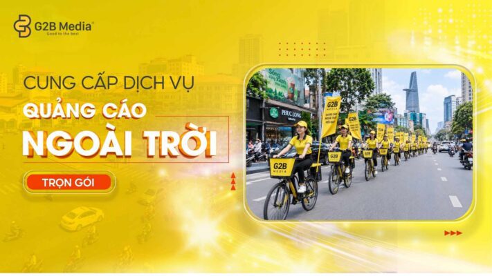 Dịch vụ chạy roadshow xe đạp thu hút ánh nhìn trên phố.