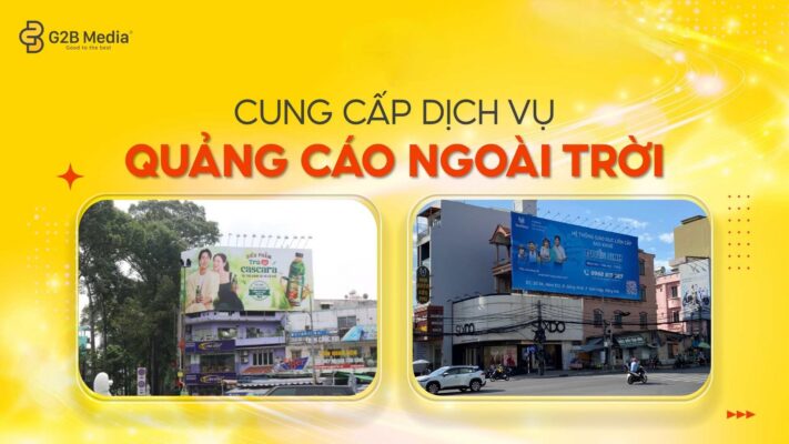 Báo giá pano quảng cáo ngoài trời chính xác từ G2B Media.