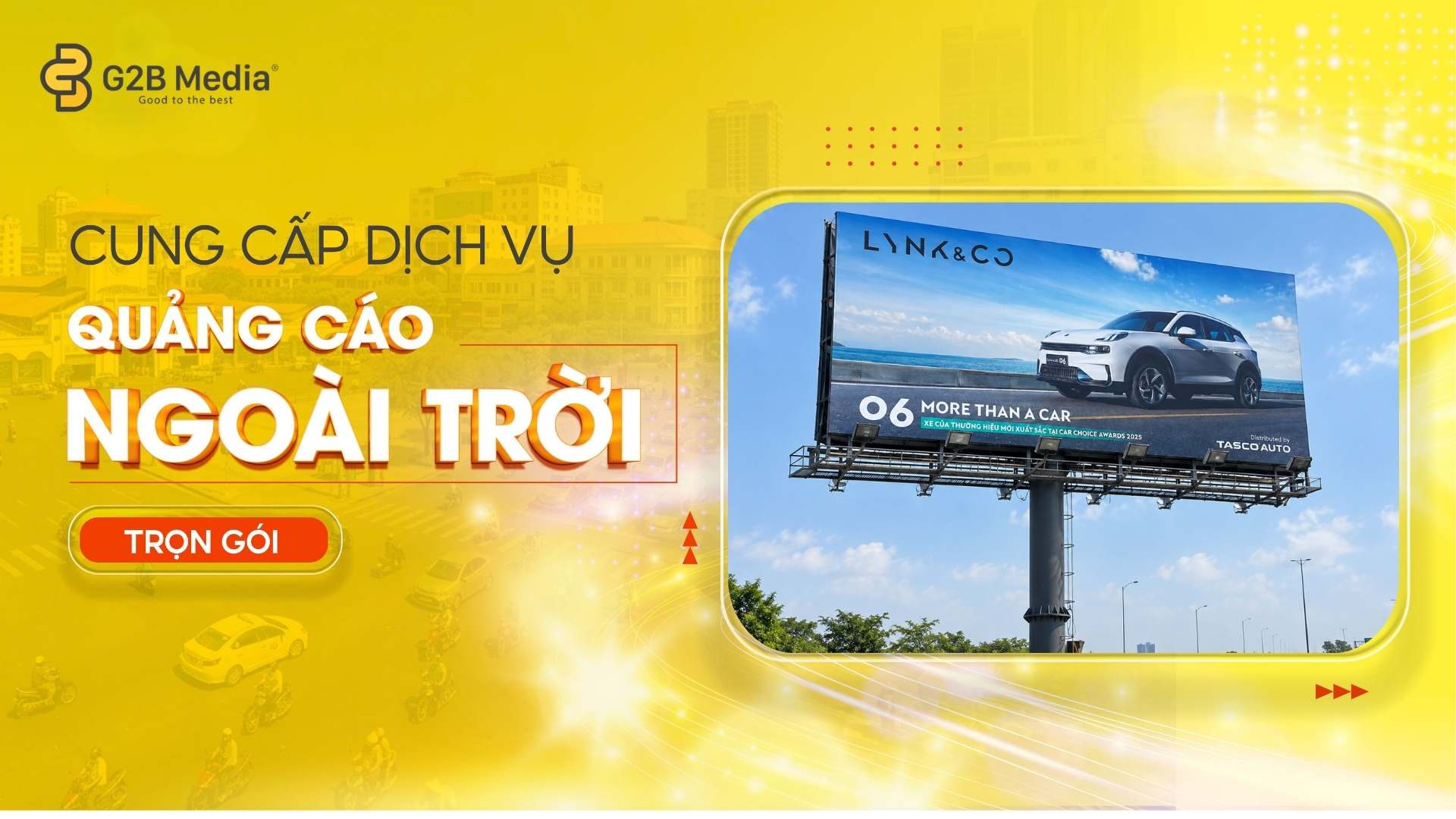 Báo giá biển quảng cáo ngoài trời tầm cao Billboard.
